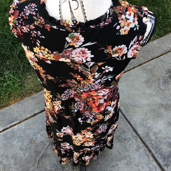 And New Day Button front Pleated skirt Dress S - Picture 4 of 8